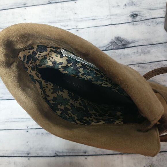 Timberland Earthkeepers Navali Lace Platform SZ 7.5 Womens Boots Taupe 18699 - Picture 8 of 10